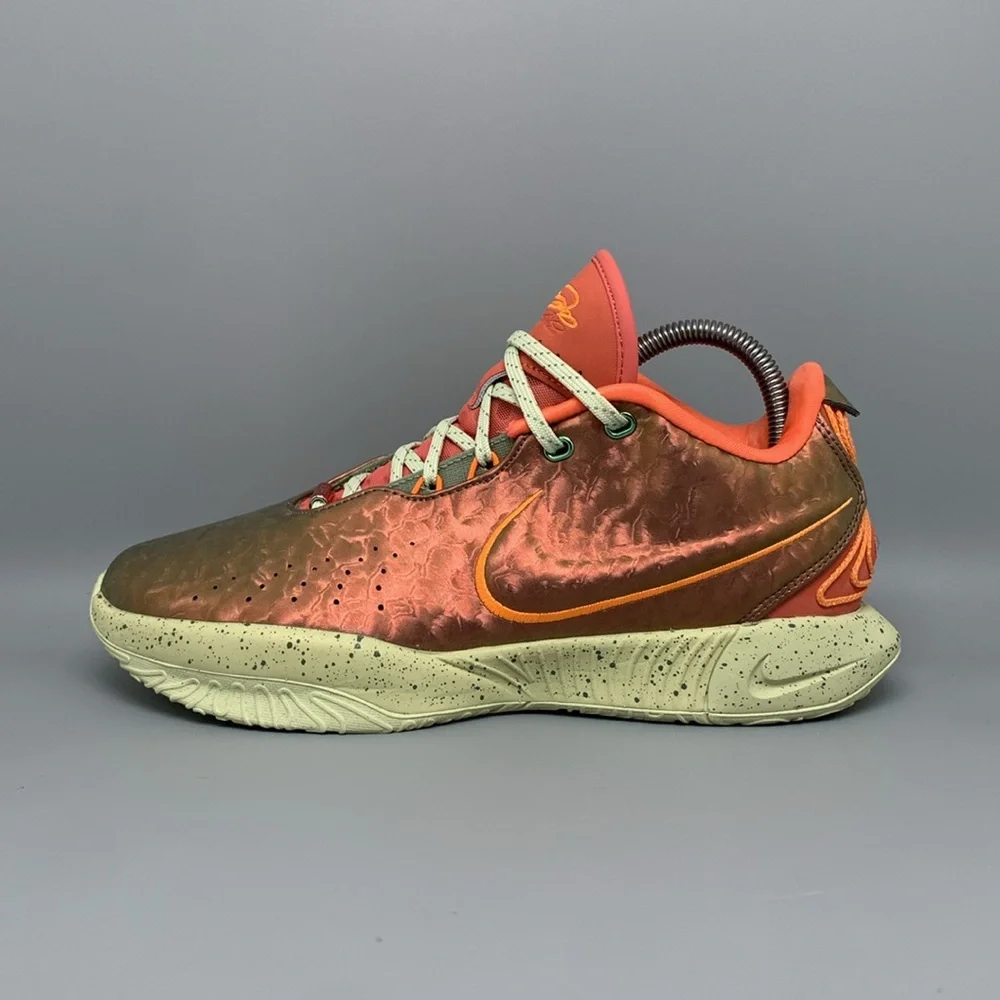 Nike LeBron 21 “Queen Conch” FN0708-800 ElGold/Orange Men’s Sz 8‎ Women’s Sz 9.5